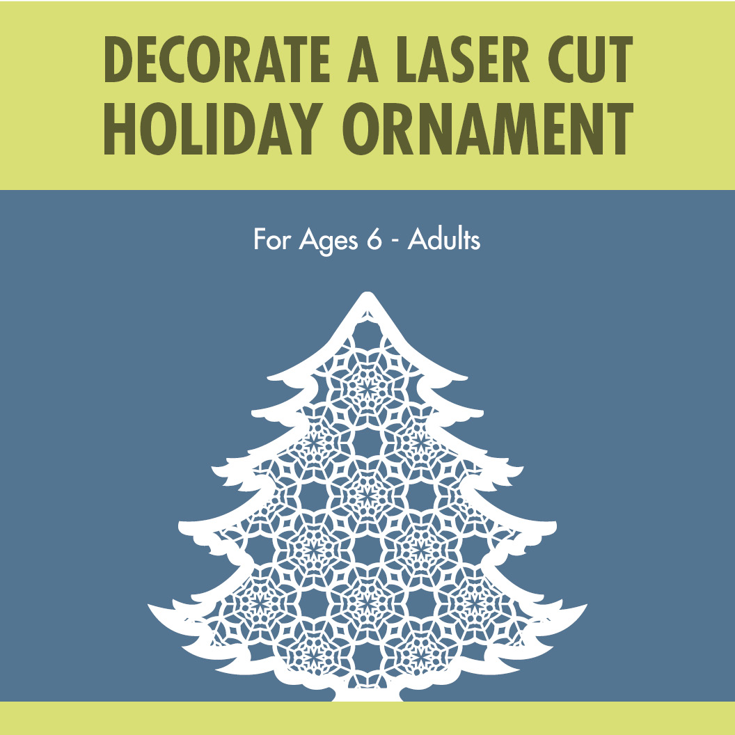 Decorate a Laser Cut Holiday Ornament