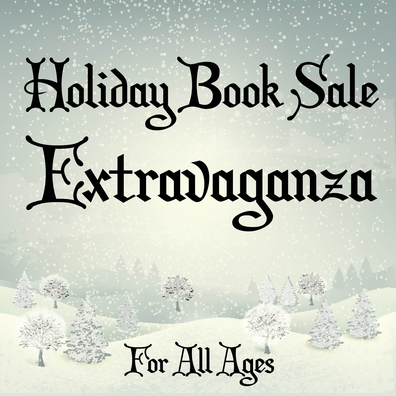 Holiday Book Sale Extravaganza
