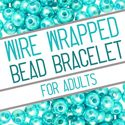 Wire Wrapped Bead Bracelet