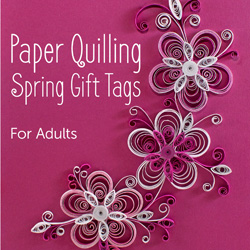 Paper Quilling Spring Gift Tags