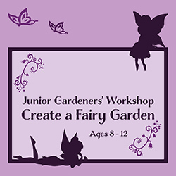 Junior Gardeners' Workshop: Create a Fairy Garden