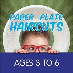 Paper Plate Haircuts