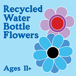 Recycled Water Bottle Flowers