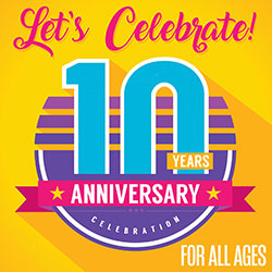 10 Year Anniversary Celebration