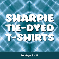 Sharpie Tie-Dyed T-Shirts
