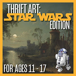 Thrift Art: Star Wars Edition