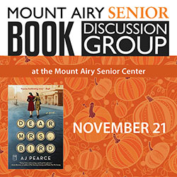 Mount Airy Senior Center Book Discussion Group: Dear Mrs. Bird