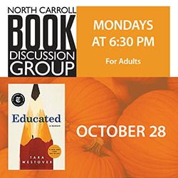 North Carroll Book Discussion Group: Educated