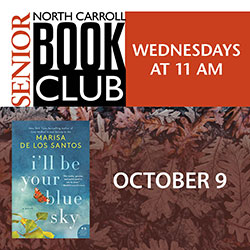 North Carroll Senior Center Wednesday Book Club: I'll Be Your Blue Sky