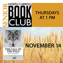 North Carroll Senior Center Thursday Book Club: The Call of the Wild