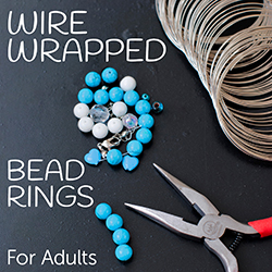 Wire Wrapped Bead Rings