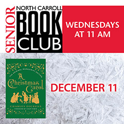 North Carroll Senior Center Wednesday Book Club: A Christmas Carol