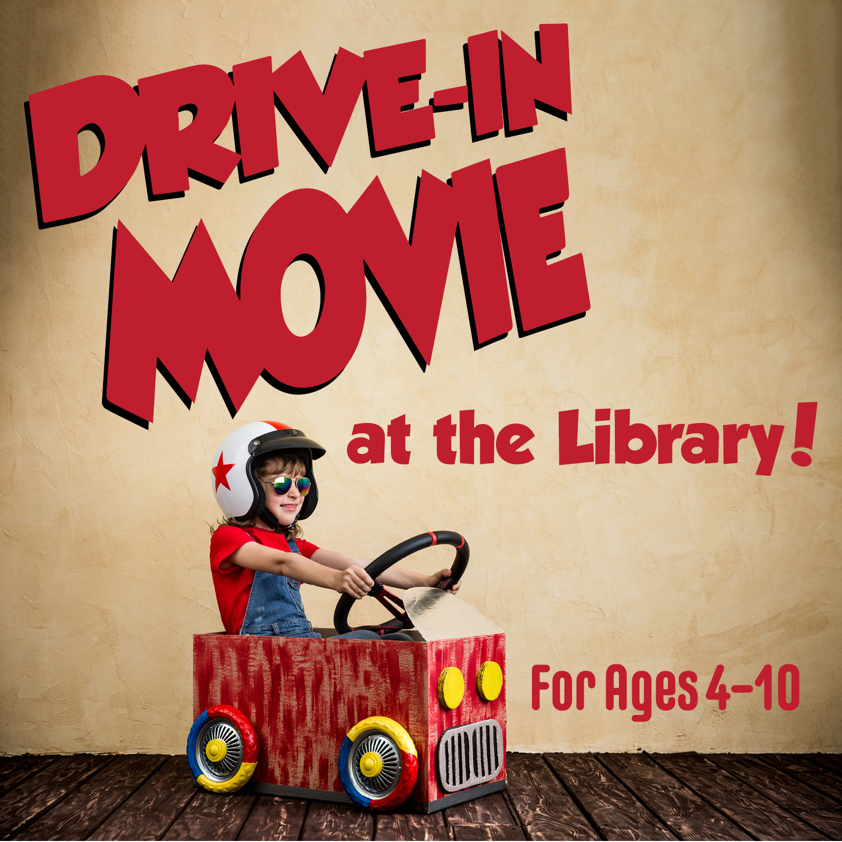 Drive-In Movie at the Library