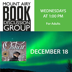 Mount Airy Book Discussion Group: Oskar and the Eight Blessings