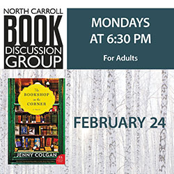 North Carroll Book Discussion Group: The Bookshop on the Corner