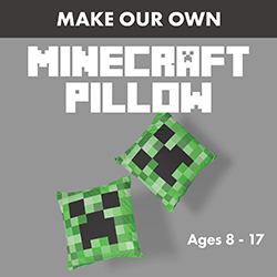 Make Your Own Minecraft Pillow