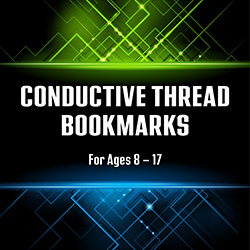 Conductive Thread Bookmarks