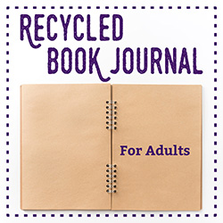 Recycled Book Journal
