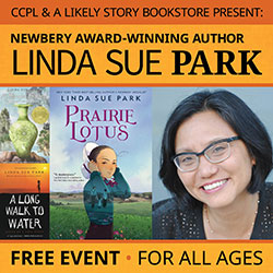 Linda Sue Park: Presented by CCPL and A Likely Story Bookstore