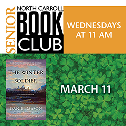 North Carroll Senior Center Wednesday Book Club: The Winter Soldier