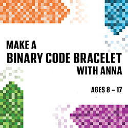 Make a Binary Code Bracelet with Anna