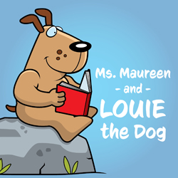 Ms. Maureen and Louie the Dog