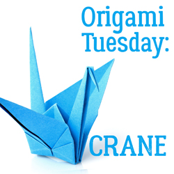 Origami Tuesday: Crane