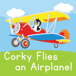 Corky Flies an Airplane!