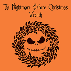 The Nightmare Before Christmas Wreath