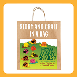 Story and Craft In a Bag: How Many Snails?