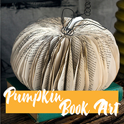 Pumpkin Book Art