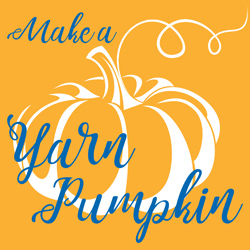 Make a Yarn Pumpkin