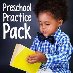 Preschool Practice Pack