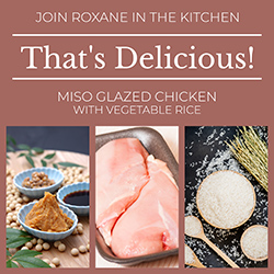 That's Delicious! Miso Glazed Chicken with Vegetable Rice
