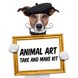  Animal Art Take and Make Kit