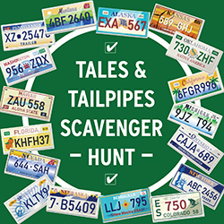Tales and Tailpipes Scavenger Hunt