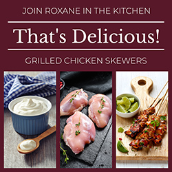 That's Delicious! Grilled Chicken Skewers