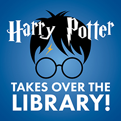 Harry Potter Takes Over the Library!
