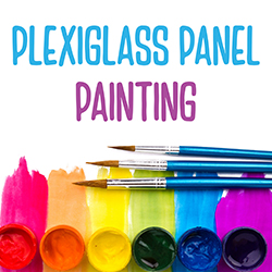Plexiglass Panel Painting