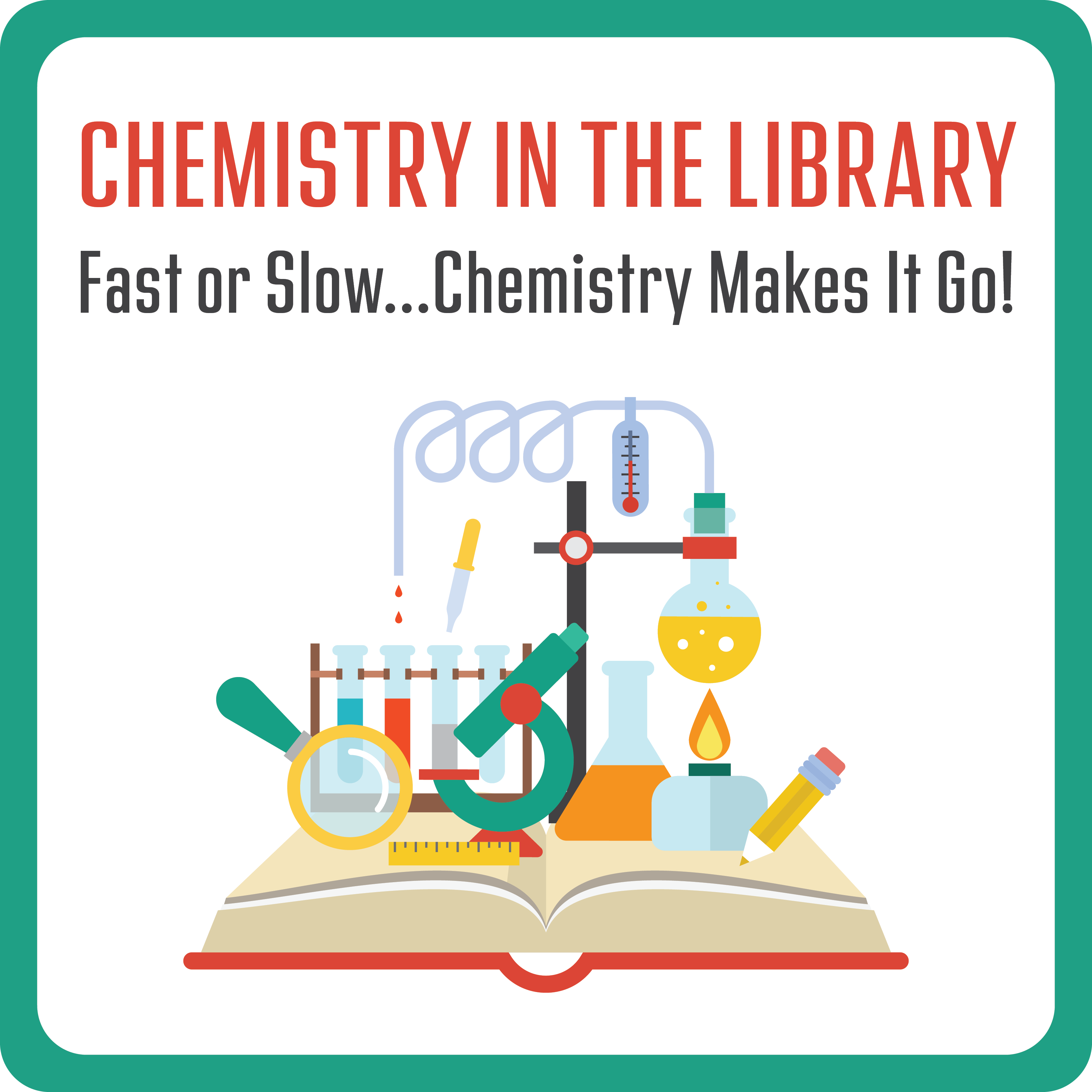  Chemistry in the Library: Fast or Slow...Chemistry Makes It Go!