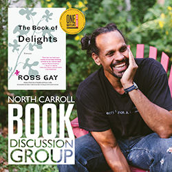 Image of cover of One Maryland One Book selection The Book of Delights by Ross Gay