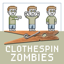 Clothespin Zombies