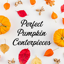 Perfect Pumpkin Centerpieces
