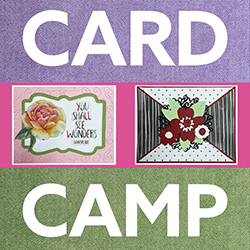 Image of cards created at Card Camp