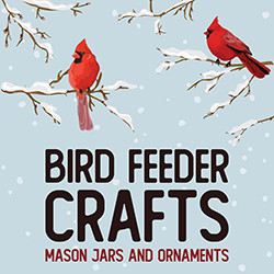 Bird Feeder Crafts: Mason Jars and Ornaments