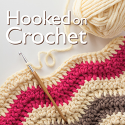 Image of yarn and crochet hook