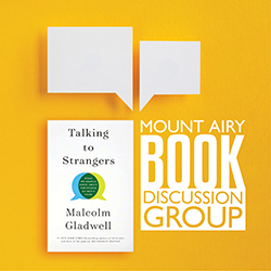 Image of the cover of Talking to Strangers by Malcolm Gladwell