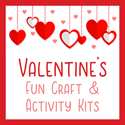 Valentine's Fun Craft & Activity Kits