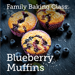 Blueberries and blueberry muffins