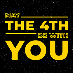 May the 4th Be with You!